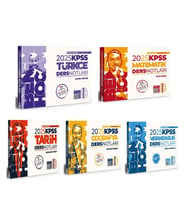Benim Hocam 2025 KPSS Video Ders Notları Seti 5 Kitap
