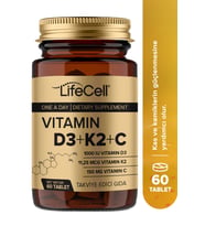 Vıtamın D3 K2 C - 60 Tablet Komplex Vitamin Desteği
