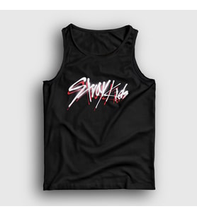 Presmono Unisex Siyah Logo V2 Stray Kids Atlet 122807tt