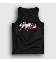 Presmono Unisex Siyah Logo V2 Stray Kids Atlet 122807tt