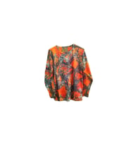 Black Hunter Turuncu Orman Desen Sweatshirt (Kamuflaj)