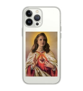 Iphone 15 Pro Uyumlu Lana Del Rey Desenli Şeffaf Telefon Kılıfı
