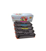 Hp M479DW Muadil Toner Çipli Toner 415A Set 4 Renk