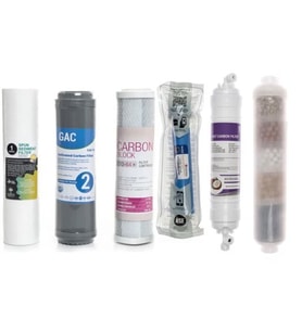 Sulook Açık Kasa Su Arıtma Cihazlarına Uyumlu 6'lı Filtre Seti 10 Aşamalı Lg Membranlı