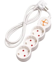 Lexroo Tunçmatik Powerstrip 3 Üçlü Anahtarlı Grup Priz 5M