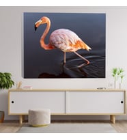 Flamingo Dekoratif Kanvas Tablo