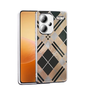 Lexroo Xiaomi Redmi Note 13 Pro Plus 5G Kılıf Desenli Mep Kılıf - Geometrik