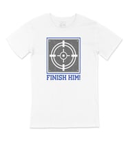 Mavi Finish Him Tişört