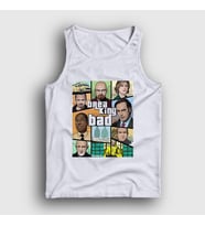 Presmono Unisex Beyaz Gta Dizi Breaking Bad Atlet 349827tt