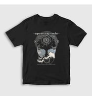 Presmono Unisex Çocuk Siyah San Antonio A Perfect Circle T-Shirt 455779tt