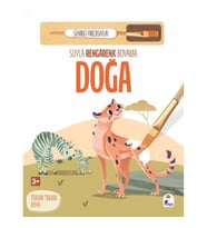 Suyla Rengarenk Boyama - Doğa (Sihirli Fırçasıyla)