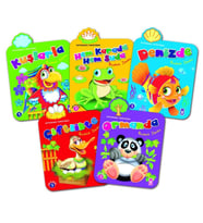 Hayvanlarla Tanışıyorum Boyama 5 Li Set Timaş