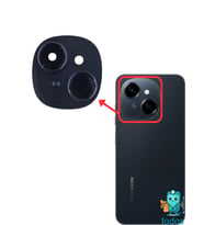 Tecno Spark Go 1 Arka Kamera Camı Lensi Çerçeveli Komple KL4 Uyumlu