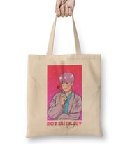 Boy With Luv Bts Min Yoongi Bez Çanta Uzun Saplı