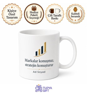 Marka Yöneticisi Brand Manager Logo Konumlandırma İmaj Kupa Bardak Hediye