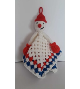 Kardan Adam Uyku Arkadaşı Amigurumi Organik Oyuncak