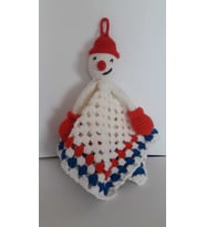 Kardan Adam Uyku Arkadaşı Amigurumi Organik Oyuncak