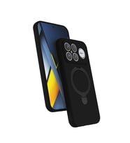 Lexroo Xiaomi Poco F8 Ultra Kılıf M-safe Şarj Özellikli Standlı Samara Kılıf - Siyah
