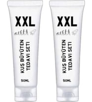 Süper Xxl Kuş Büyüütücü Erkeklere Özel Pe.Nis Bakım Kremi 50 Ml X 2 Adet