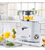 Karaca Maestro Chef Mutfak Şefi Et Kıyma Makinesi ve Smoothie Blender 1000 W 4 Lt 7 in 1 Beyaz