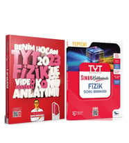 Benim Hocam 2023 TYT Fizik Konu ve Sınav Yayınları Sınav Kalitesinde Soru Bankası Seti 2 Kitap