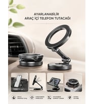 Araç İçi Telefon Tutacağı Manyetik Tasarım Ayarlanabilir