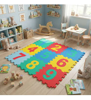 9 Parça Sayılar Puzzle Yer Matı