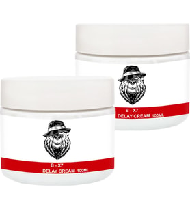 B-X7 Cream 2 Adet Erkeklere Stop 7x Effect 100 ml