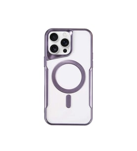 iPhone 11 Pro Max Kılıf Boyi Magsafe Silikon Kapak - Derin Mor
