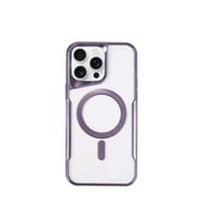 iPhone 11 Pro Max Kılıf Boyi Magsafe Silikon Kapak - Derin Mor