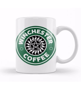 Supernatural Winchester Coffee Kupa Bardak Porselen