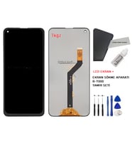 Tkgz - İnfinix NOTE 7 LİTE Uyumlu Lcd Ekran Dokunmatik -A- Kalite + B-7000 + TAMİR SETİ