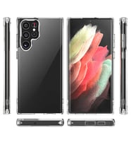 Samsung Galaxy S22 Ultra Uyumlu Kılıf Zore Forst Kapak (Renksiz)