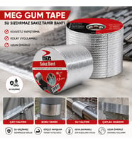 GUM TAPE 96MMX1.5MT SU SIZDIRMAZ SAKIZ TAMİR BANTI (5690)