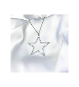 Silver Yıldız Kolye (Gümüş)