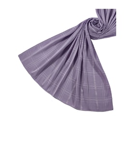 Işıl İpek Konfor Pamuklu İpek Şal 75x190 cm (Gümüş)