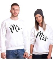 Tshirthane Mr. Mrs. 17 Sevgili Kombinleri Sweatshirt Kombini (Tek Ürün Fiyatıdır.)