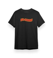 Cars Kachow Colorful Logo Siyah Kısa kol Erkek Tshirt