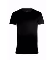 Alpinist Enduro Basic Erkek T-Shirt Siyah Siyah-S