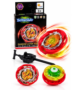 Thunder Gyro Fırlatıcılı Savaş Topacı Başlangıç Seti B-143 Beyblade
