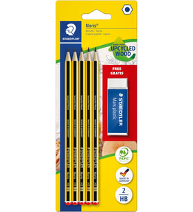 Staedtler 120 A Sbkd Noris Kurşun Kalem Set 5 X Noris Kalem 1 X Silgi 1 X Kalemtraş