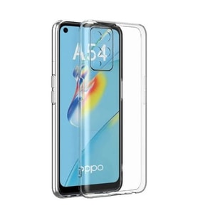 Oppo A54 2.0 MM Korumalı Şeffaf Silikon Kılıf