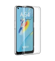Oppo A54 2.0 MM Korumalı Şeffaf Silikon Kılıf