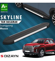 Ssangyong Musso Skyline Aluminyum Yan Basamak 203 Cm 2018 Üzeri A+ Kalite