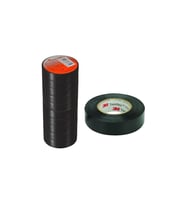 Temflex 1300E Siyah 10'lu Paket Pvc Izole Bant 0.13X19X0.13MM