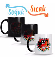 Cuphead Don't Deal With The Devil Sihirli Kupa Bardak Porselen