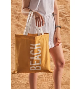Beach Desen Baskılı Plaj Çantası