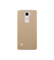 LG Stylus 2 Uyumlu Kılıf Zore Premier Silikon Kapak (Gold)