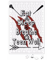 Teen Wolf Eat Sleep Breathe Puzzle 240 Parça Yapboz