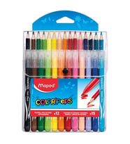 Maped Color'Peps 12+15 Keçeli Kalem ve Kuru Boya Seti 897412